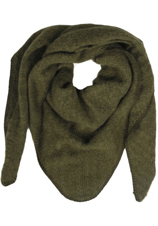triangle scarf - soft triangle boucle scarf 135x210cm, 290g/pc, 100%PES
